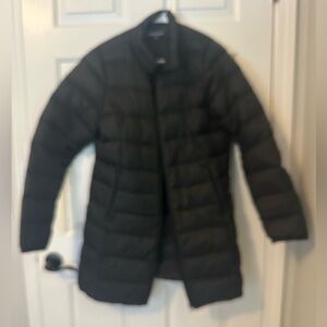 Black Puffer Coat women’s longer length